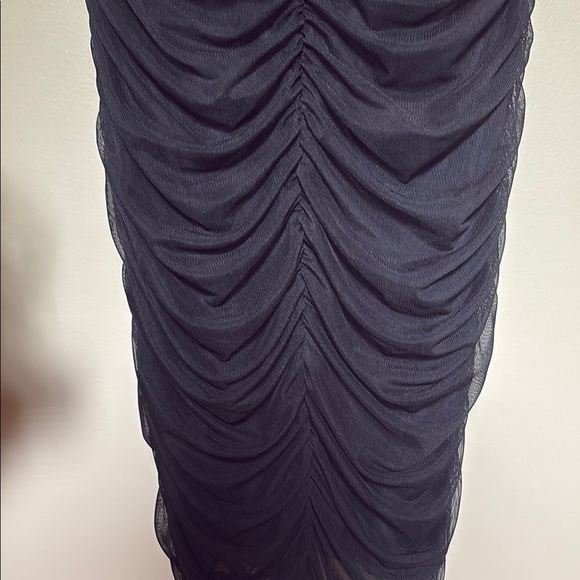 Lux Black Mini Dress - Picture 4 of 4